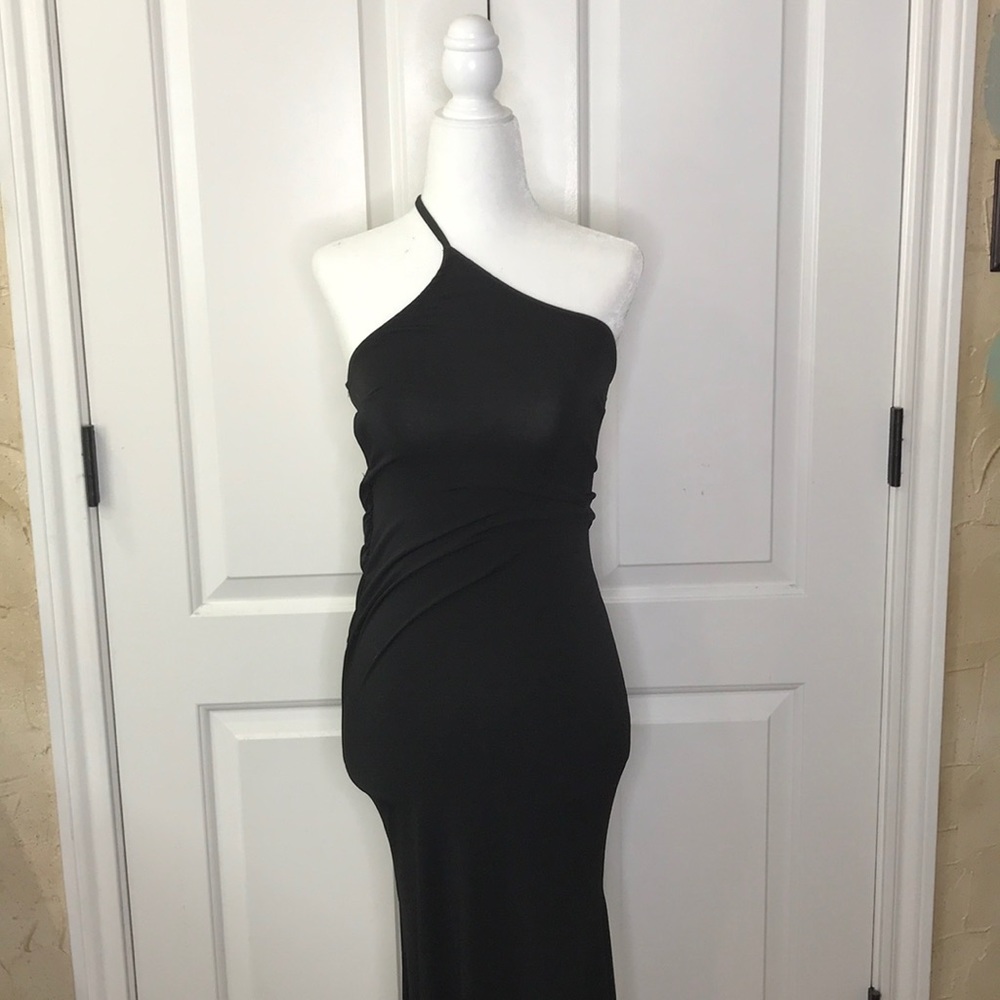 Open back dress